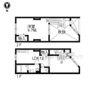 シャンテM【1階】の間取り
