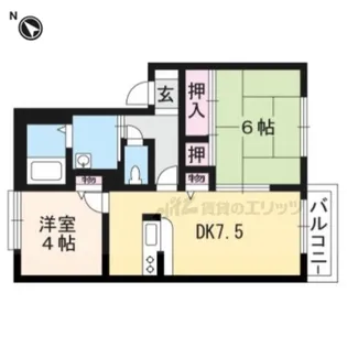 アイランド22壱番館【202号室】の間取り