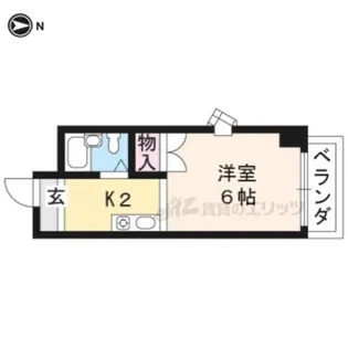 ドモン55【305号室】の間取り