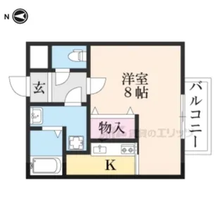 サンミッシェル音羽【3階】の間取り