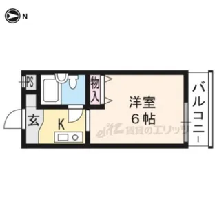 メゾン・ド・パヴィヨン【108号室】の間取り