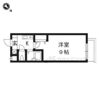 シャルマンコート【2階】の間取り