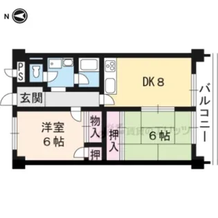 「ルシエール川豊」【303号室】の間取り