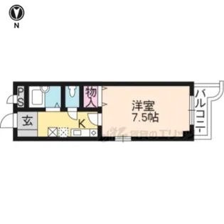 サージュ【203号室】の間取り