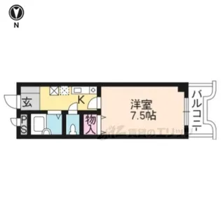 サージュ【302号室】の間取り