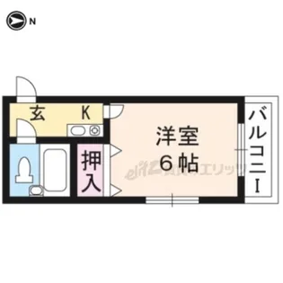 アネックスK【302号室】の間取り