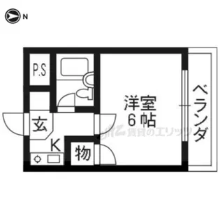 アネックスK【502号室】の間取り