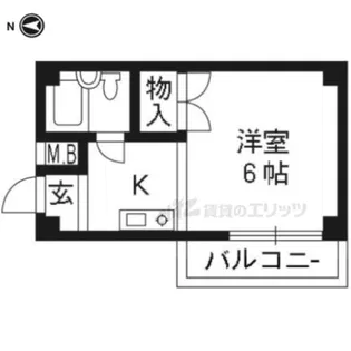 ジュネス21【3階】の間取り