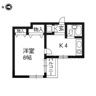 第2正美堂ビル【403号室】の間取り