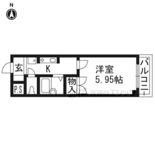 協和ハウスビル【4階】の間取り