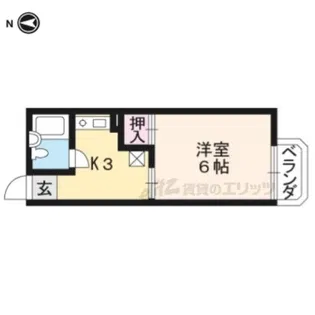 スッデンテンハイムゾンネ【211号室】の間取り