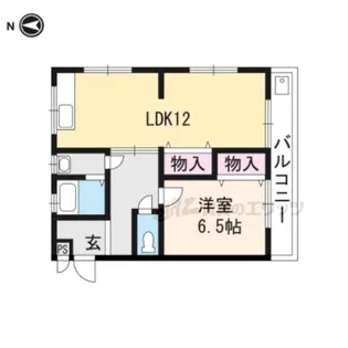コーポラス吉田【4階】の間取り