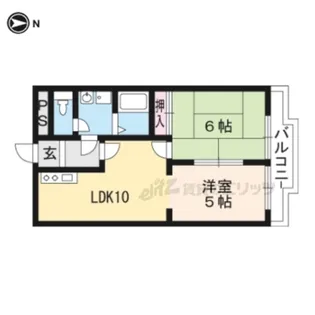 アレックス?【303号室】の間取り