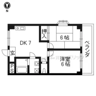 ローズハイム【305号室】の間取り