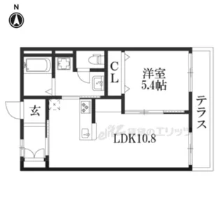 ポニーハイツ【102号室】の間取り