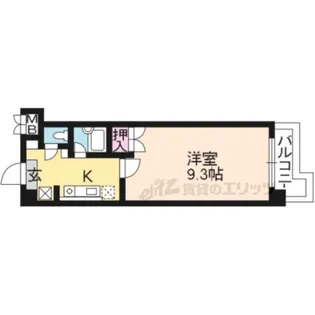 アートプラザ124【4021号室】の間取り