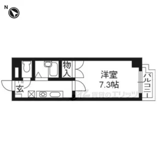 アメージンググレイス【401号室】の間取り