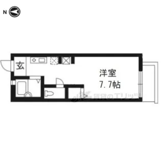 プリムヴェール【202号室】の間取り
