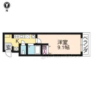 プログレス 【203号室】の間取り