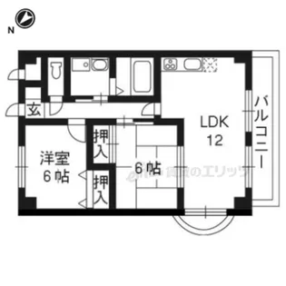 COMFORT T1【2階】の間取り