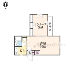 ヨークハウス【103号室】の間取り