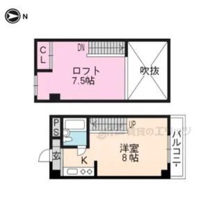 ネットワークジャパン?【407号室】の間取り
