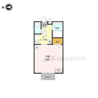 セジュールまはたぎ【1階】の間取り