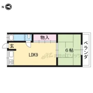 丸美マンション【206号室】の間取り