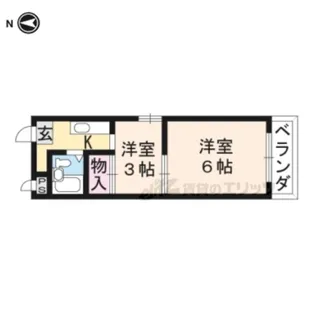 メゾン・ド・プレジール【401号室】の間取り