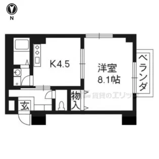 プレステージ翼【4階】の間取り