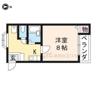 グランベール【203号室】の間取り