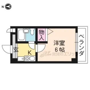 メゾン初紀【205号室】の間取り