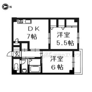 セントアミュー【2階】の間取り