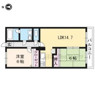 GRACEとーべえ【302号室】の間取り