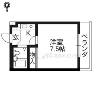 サングリーンハイツ【203号室】の間取り