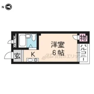 ハイツすぎさ1番館【402号室】の間取り