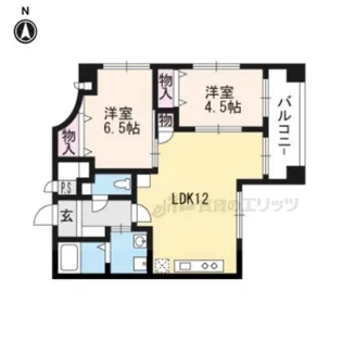 FOREST HILL【200号室】の間取り