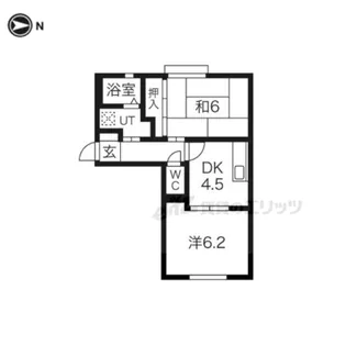 シャルム祐【2階】の間取り