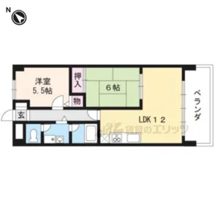 エクセルYOKONE【2階】の間取り