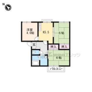 エスパシオ21【2階】の間取り