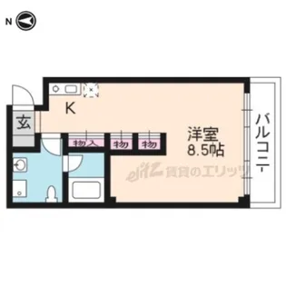 PIENIPESA【102号室】の間取り