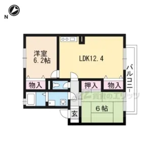 ファミールSETA【103号室】の間取り
