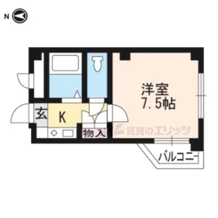 ラ・トゥール・イリエ【403号室】の間取り