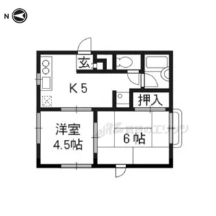 エクセレントさわらぎ?【203号室】の間取り