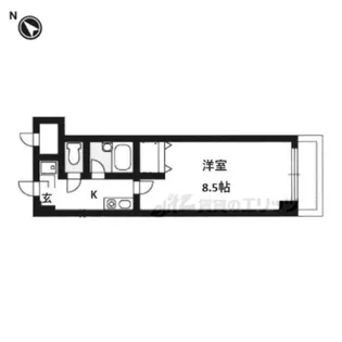 グランステージ【407号室】の間取り