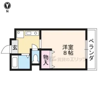 ベルコート94【201号室】の間取り