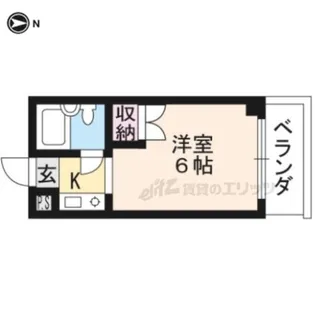 アバンティ吉祥院【302号室】の間取り