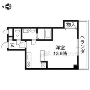 K’s新橋【305号室】の間取り