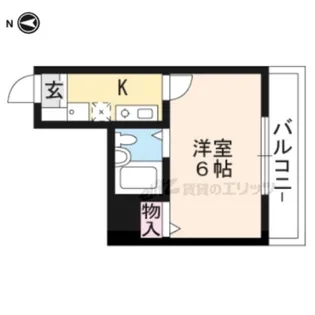ドミノ石山【3階】の間取り