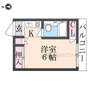 フォーレストハイツ3【201号室】の間取り